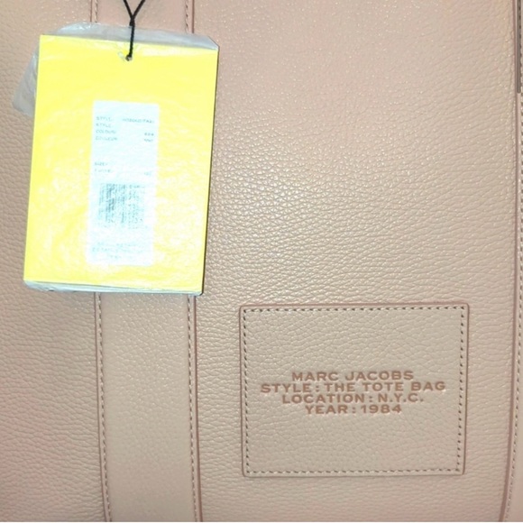 🤍New Large “The Tote Bag” by Marc Jacobs Rose Tote (Sold Out) - Picture 4 of 16